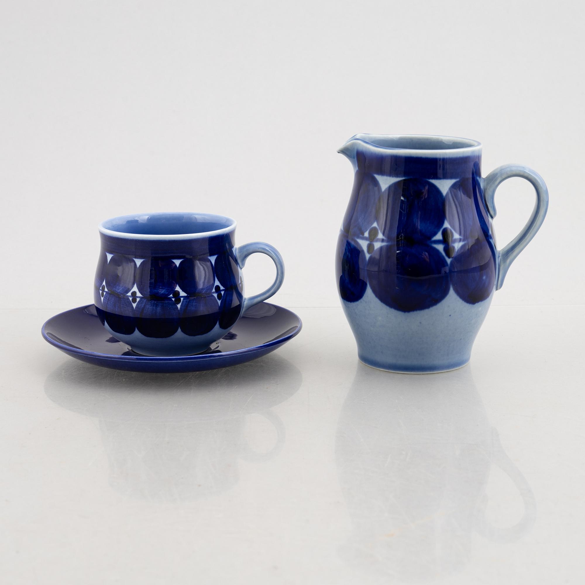 Lisa Larson, 13 servisdelar, "Matilda", Gustavsberg.