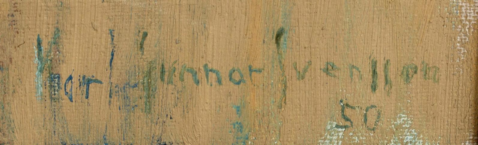 KARL GUNNAR SVENSSON, oil on canvas, signed and dated -50.