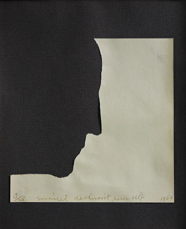 Marcel Duchamp, Self-portrait.