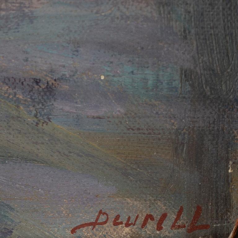 SVEN DEURELL, oil on panel, signed.