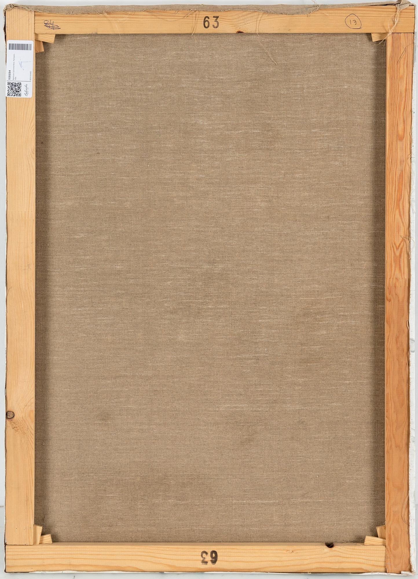 BERTRAM SCHMITERLÖW, oil on canvas, signed.