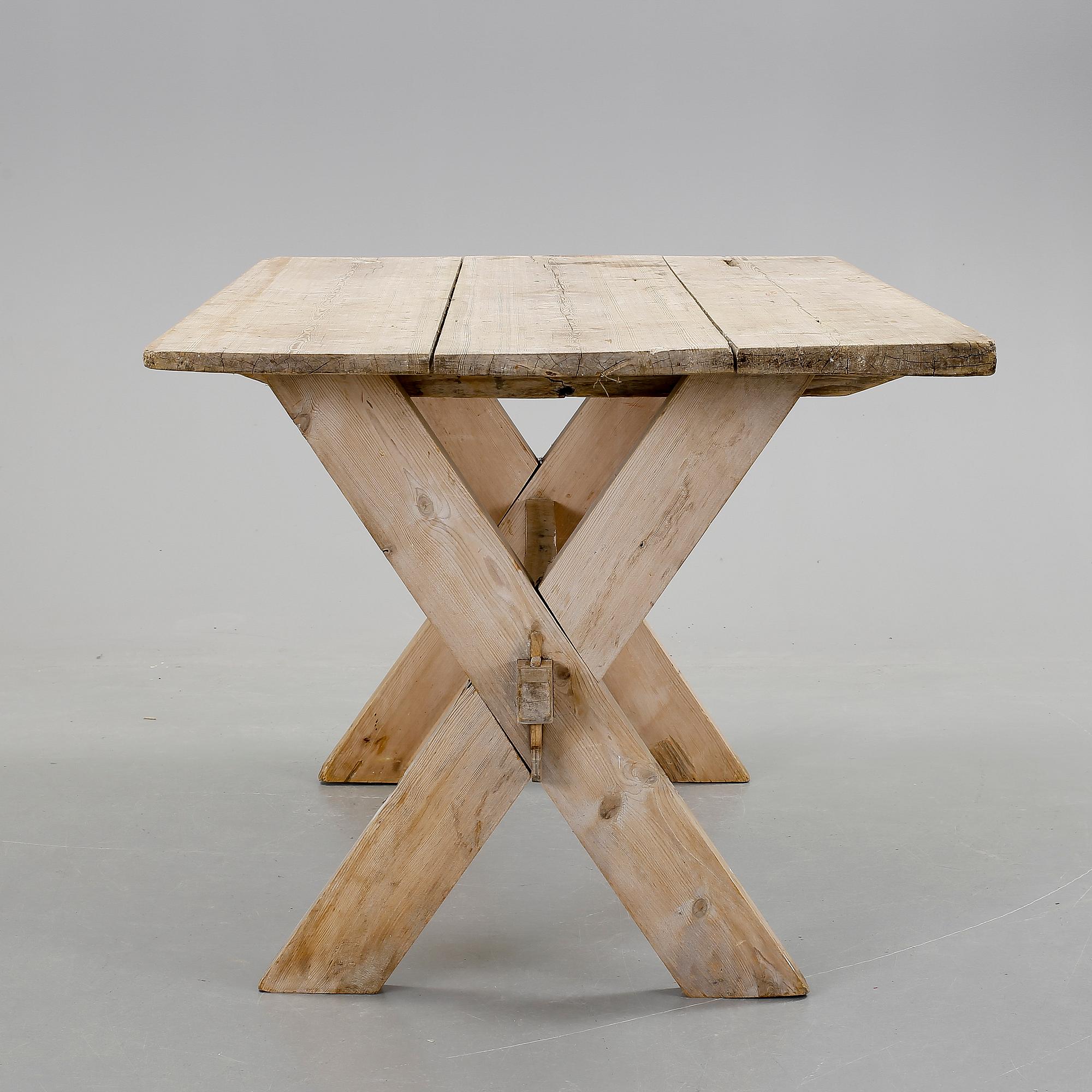 BOCKBORD, 1800-talets mitt.