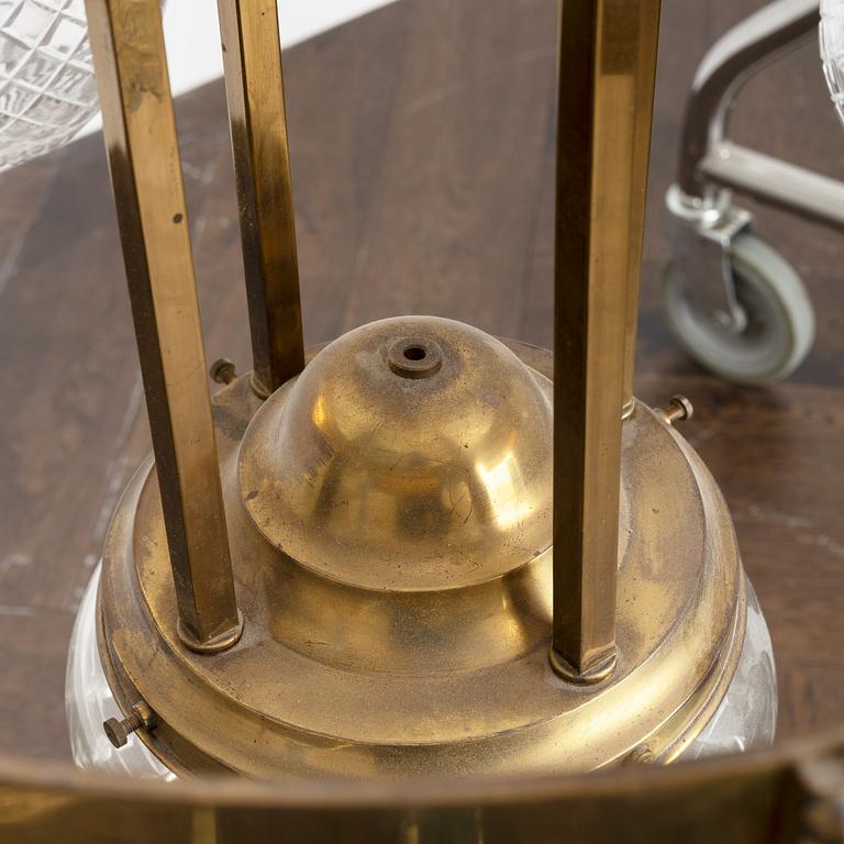 A Jugendstil ceiling lamp, early 20th Century.