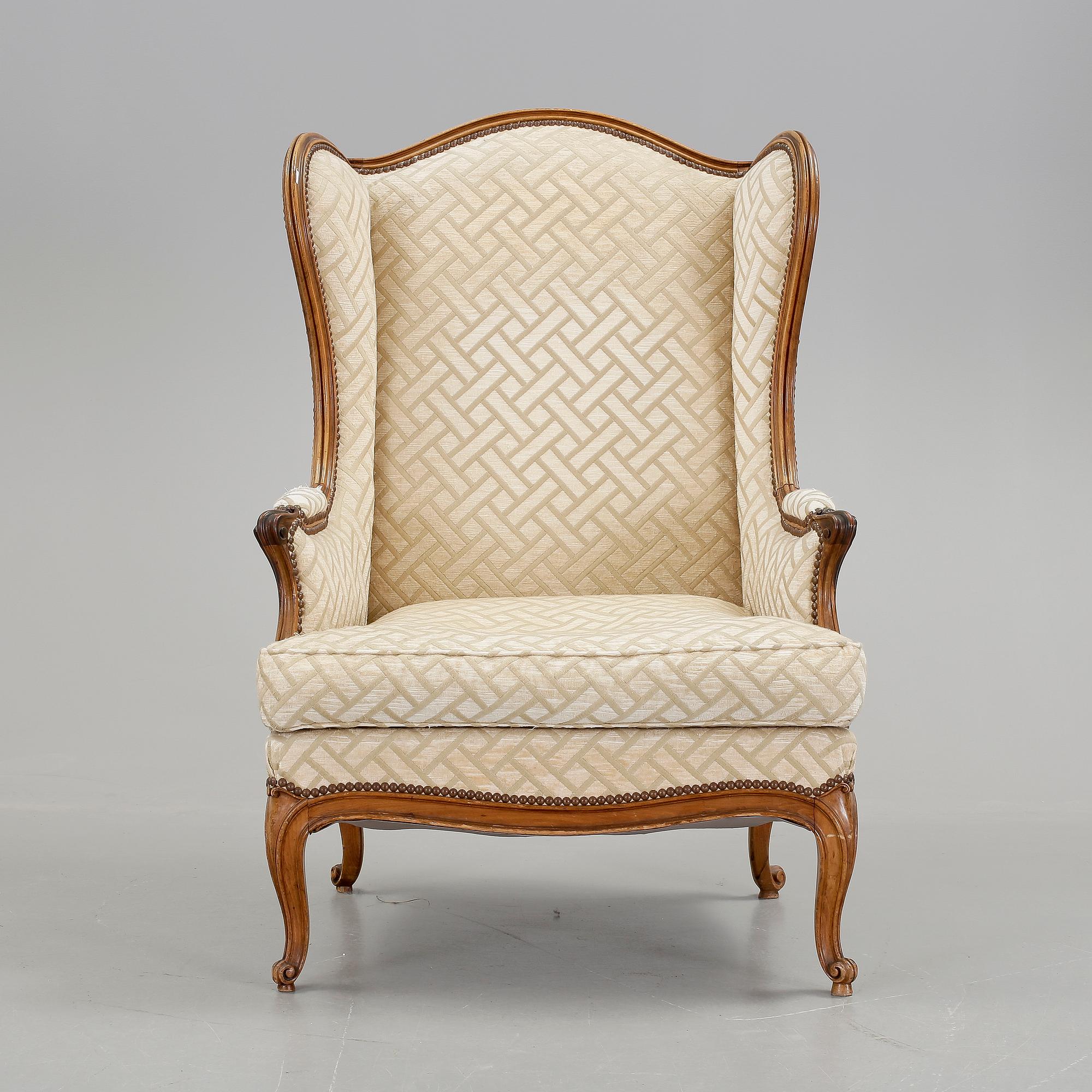 FÅTÖLJ, Louis XV-stil, 1900-talets första hälft.