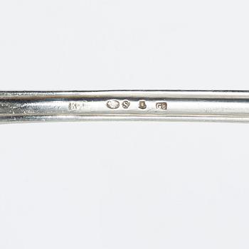 A Swedish silver cutlery set, "Lübeck", mark of K Anderson, Stockholm, some 1939 (107 pieces).