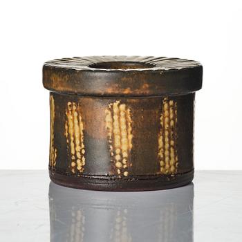 Wilhelm Kåge, a Farsta stoneware candle holder, Gustavsberg Studio 1959.