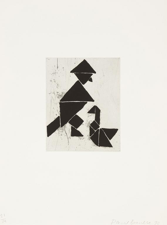 Donald Baechler, "Tangram".