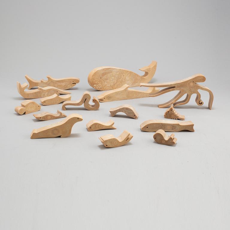 ENZO MARI, pussel i kartong, Italien, troligen 1970-tal.