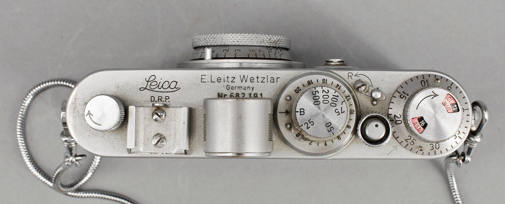 KAMERA, Leica If, nr. 682191, Wetzlar, Tyskland, 1955.