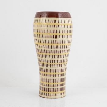 Anna-Lisa Thomson, 5 vases, Upsala Ekeby, mid-20th century.