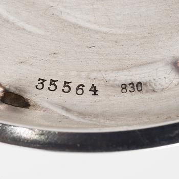 PALKINTOPOKAALI, hopeaa, 1900-luvun alku. Suomalainen leima. Paino 530 g.