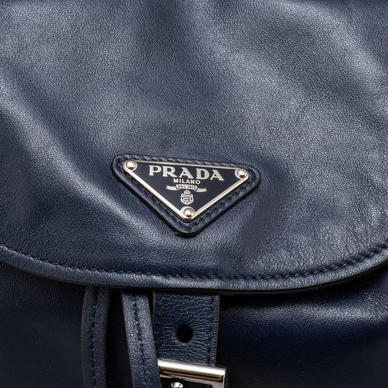 PRADA, Backpack Tessuto  Vela Baltico.