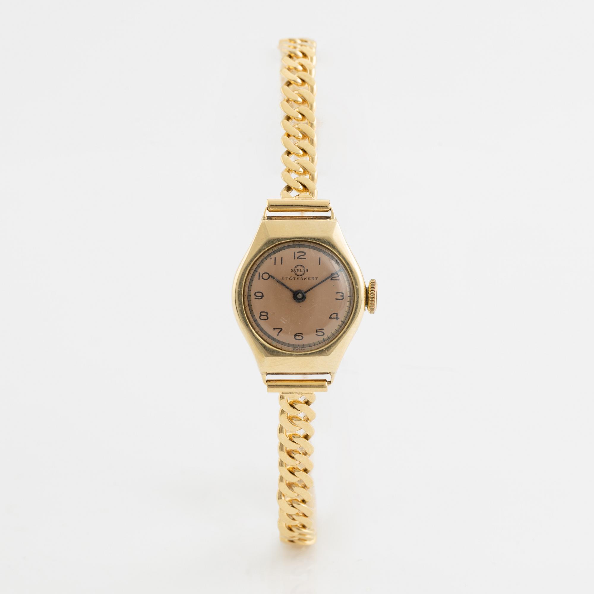 Svalan gold ladiews watch.
