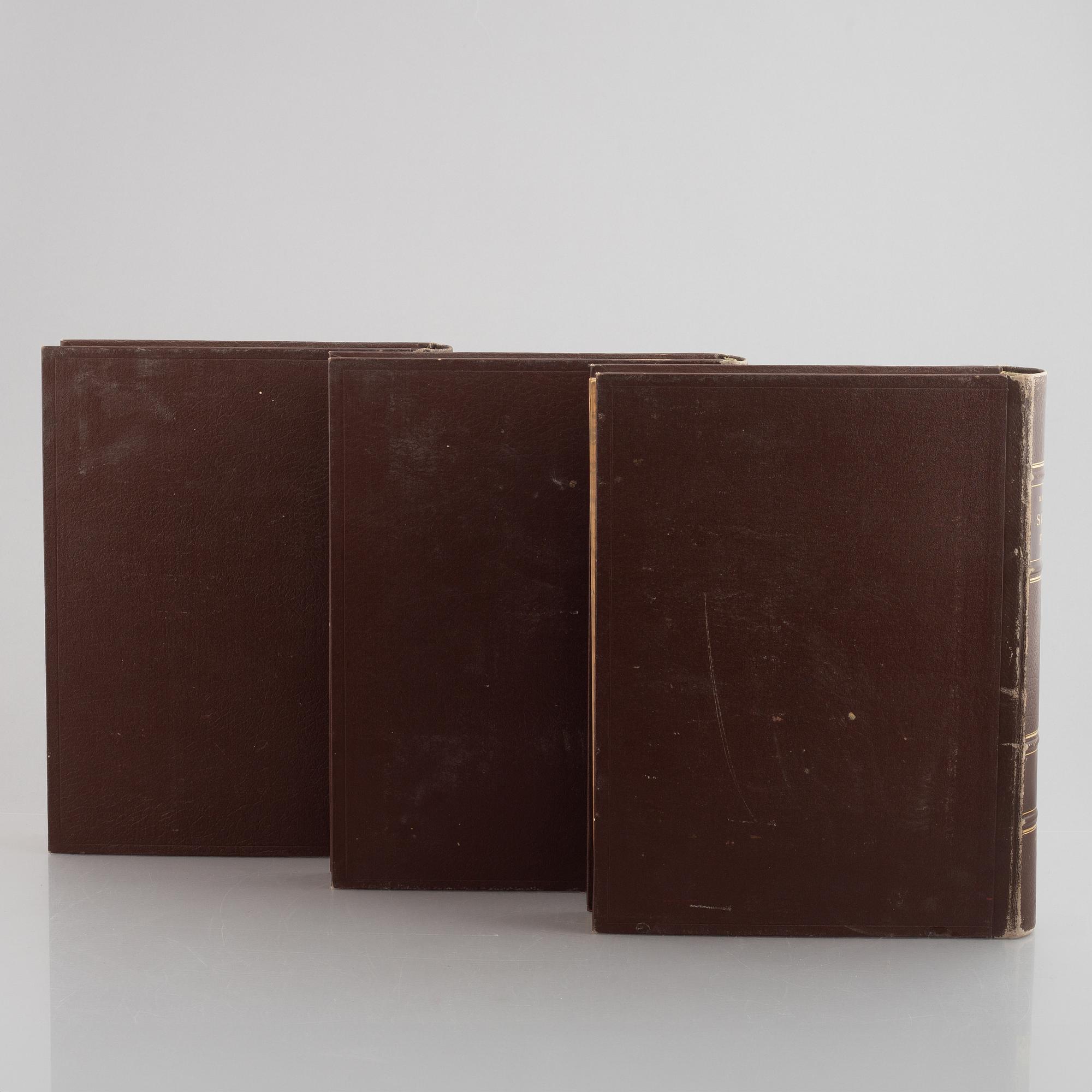 The Wright Brothers, books, volume I-III, "Svenska Fåglar", 2nd edition. A. Börtzells tryckeri AB, Stockholm, 1927-1929.