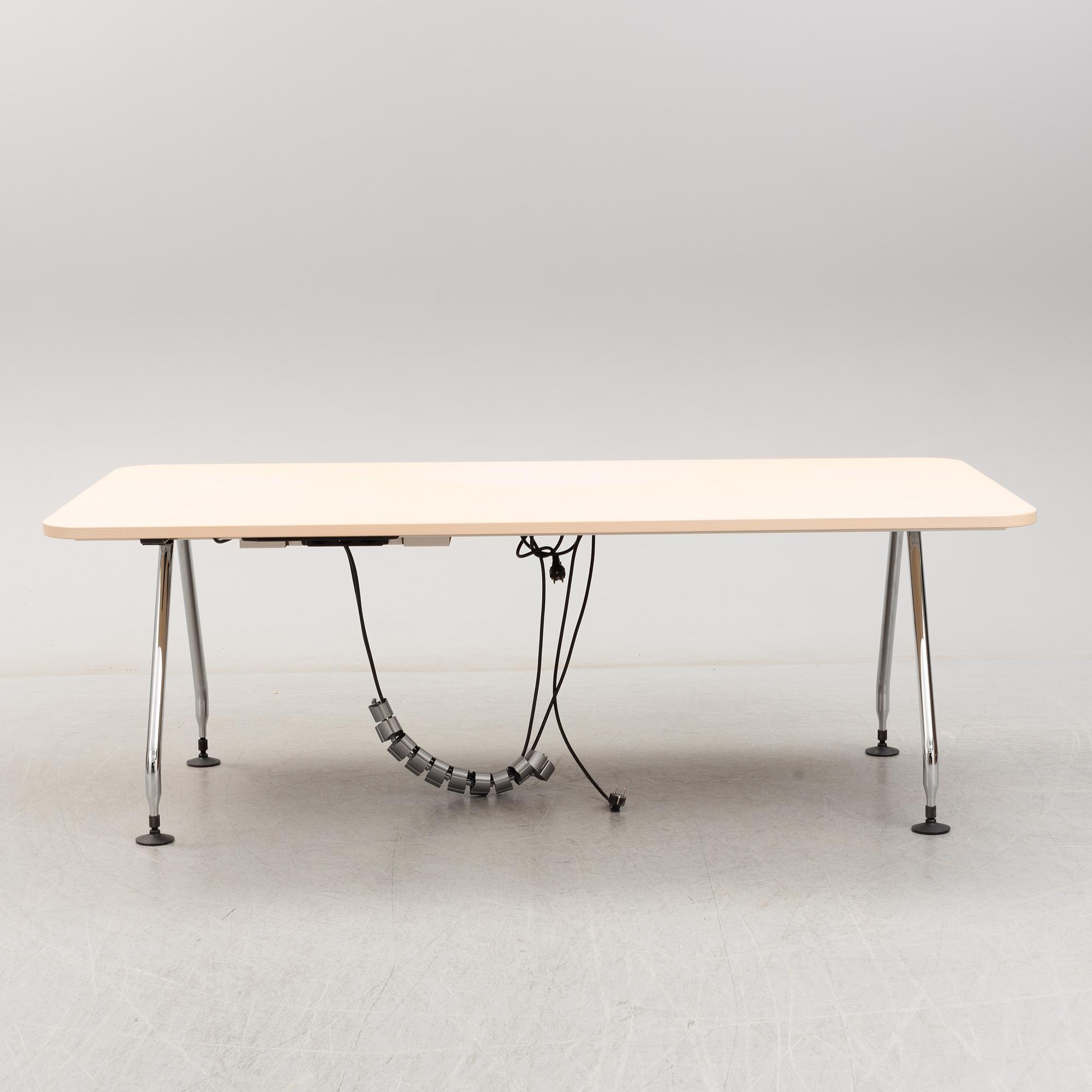An 'Ad Hoc' desk by Antonio Citterio, Vitra.