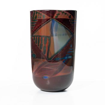 Eva Englund, vas, graal, Orrefors 1990.