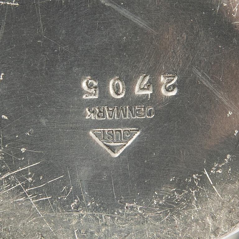 Just Andersen, vases, 5 pcs, first half of the 20th century.