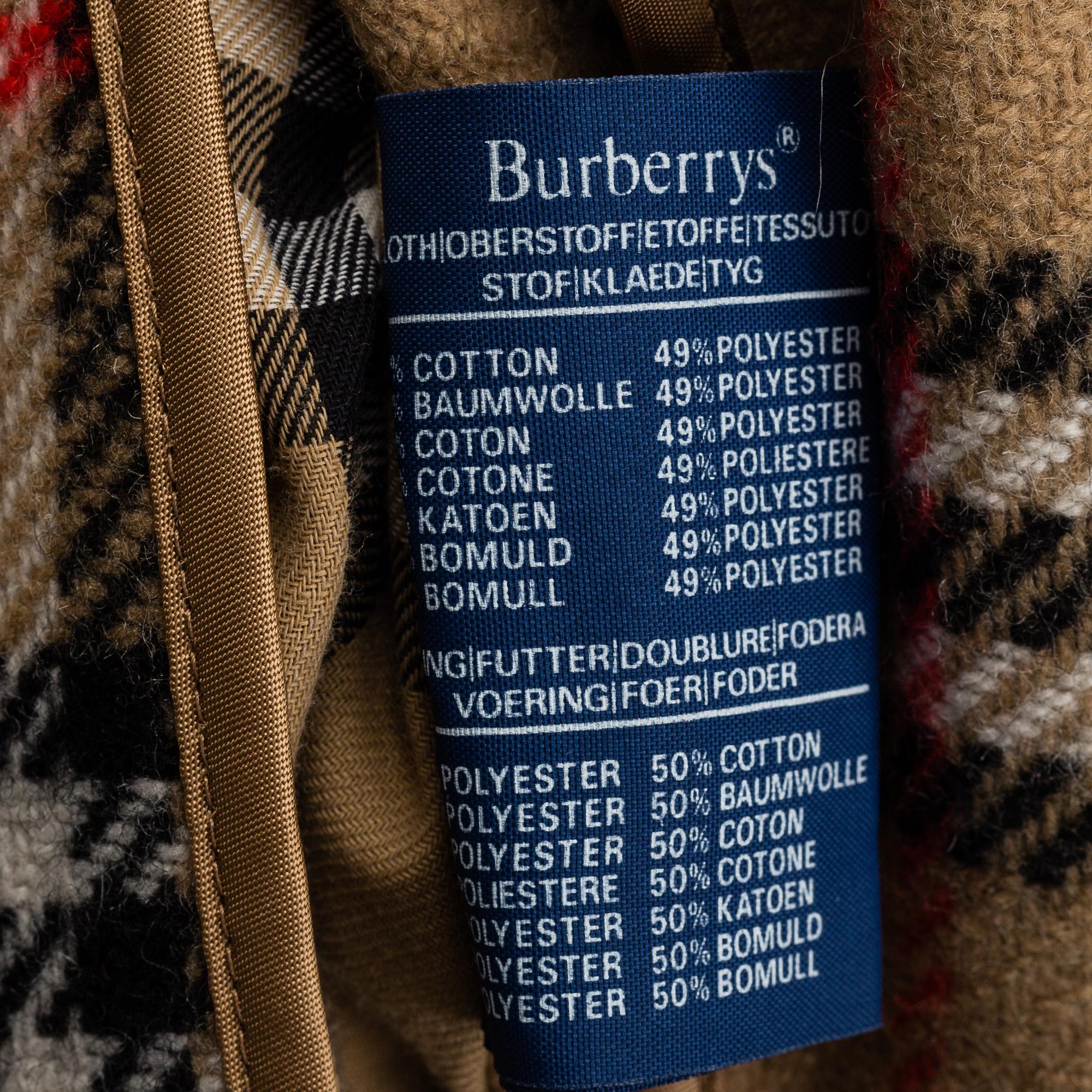 BURBERRY, trenchcoat, storlek 50.