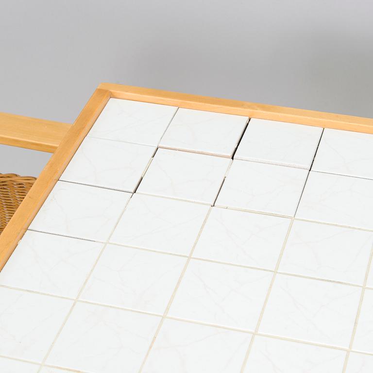 Alvar Aalto, serveringsvagn, modell 900, Artek, Finland, 1970-tal.