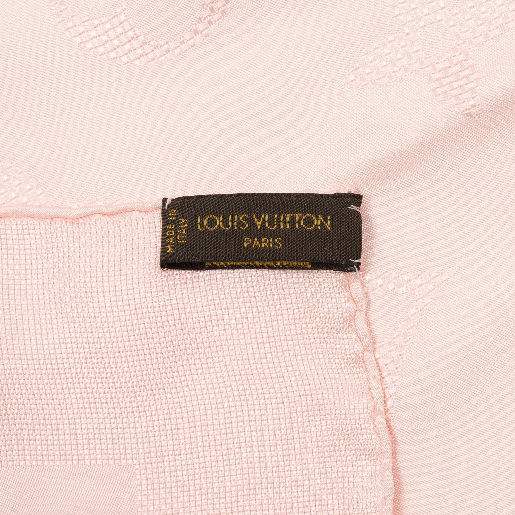 Louis Vuitton, scarf, 'Echarpe Capri Rose'.