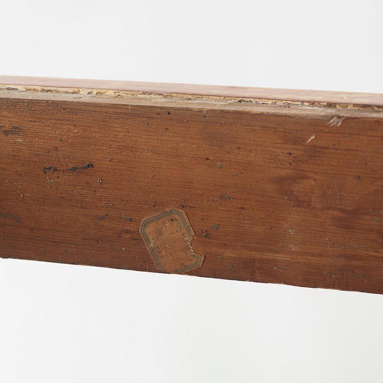KONSOLBORD, sengustavianskt, omkring år 1800.