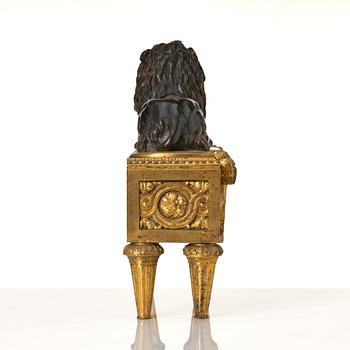 Eldhundar, ett par, Frankrike 1700-talets senare del, Louis XVI.