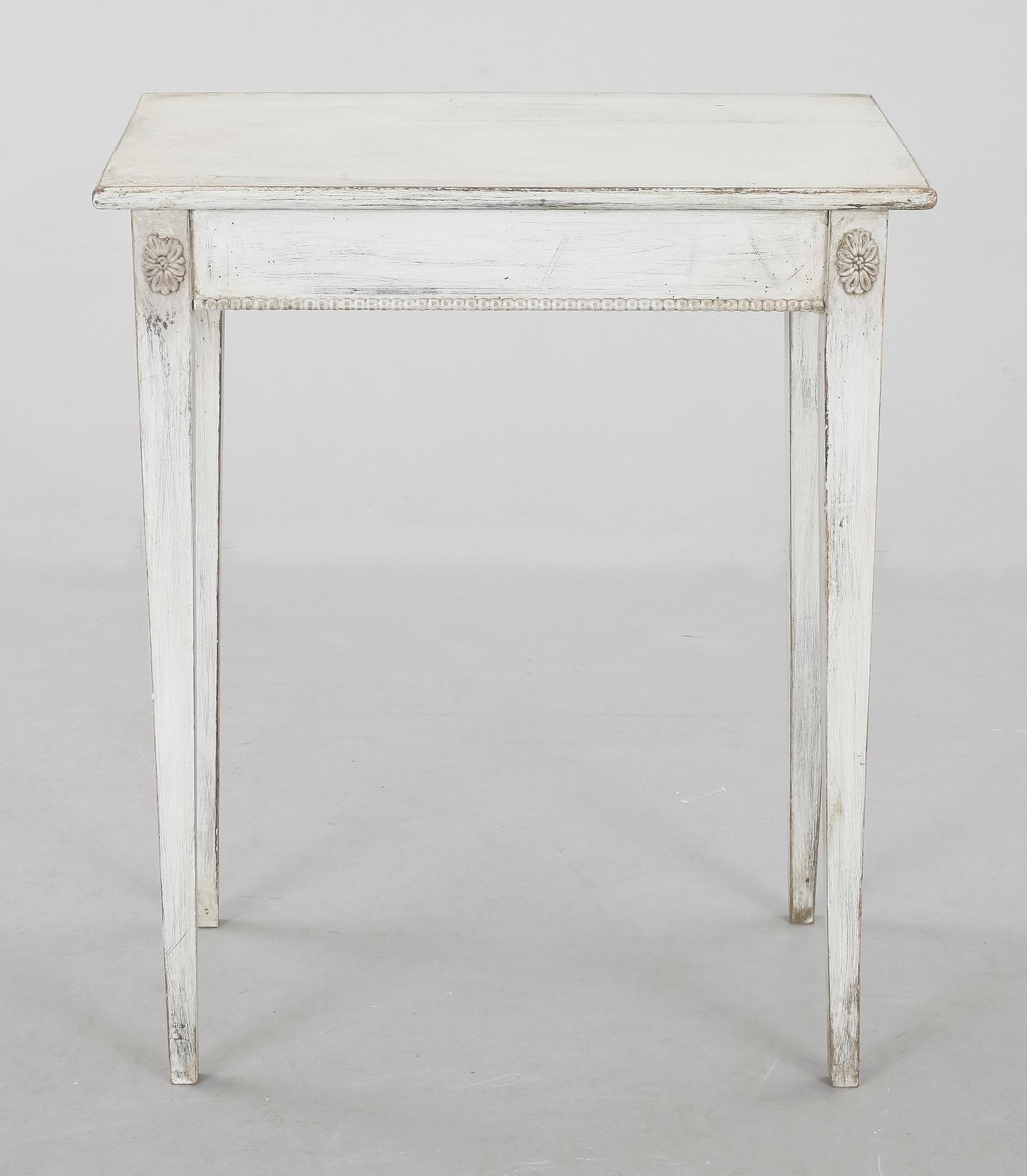 LAMPBORD, gustaviansk stil, provinsarbete, 1800-tal.