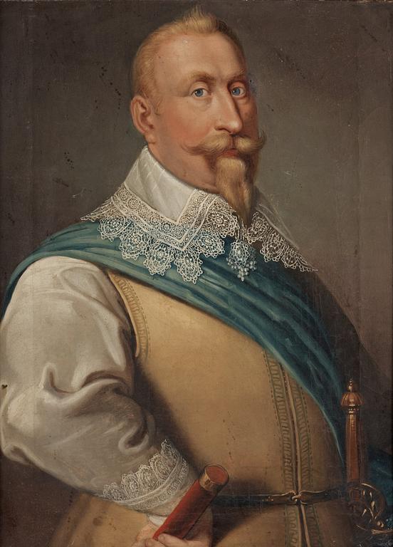 Jacob van der Doordt Hans art, Kung Gustav II Adolf (1594-1632).