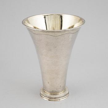 BÄGARE, silver, Petter Gillberg, Varberg 1787.