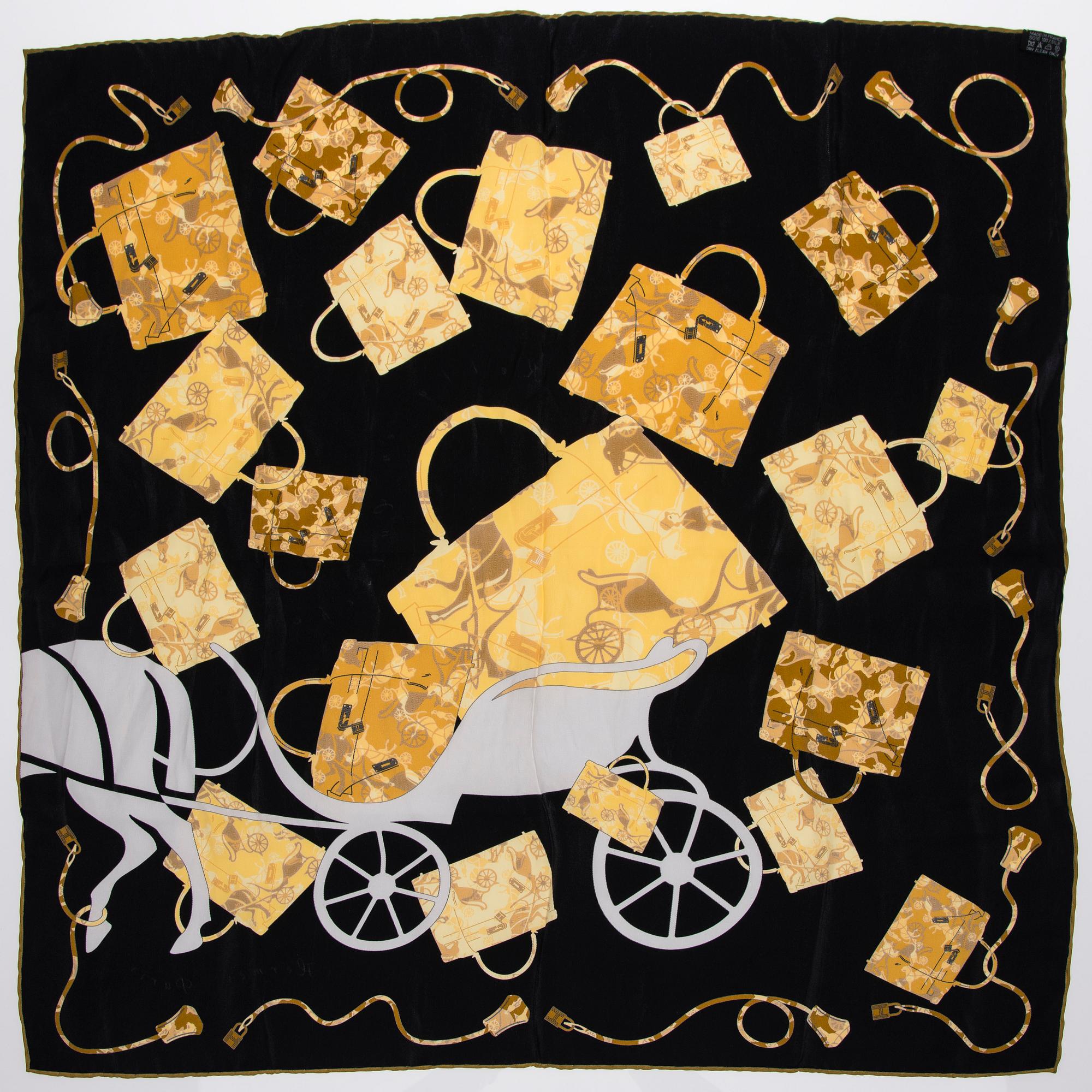 SCARF, "Kelly en Caleche", Hermès.