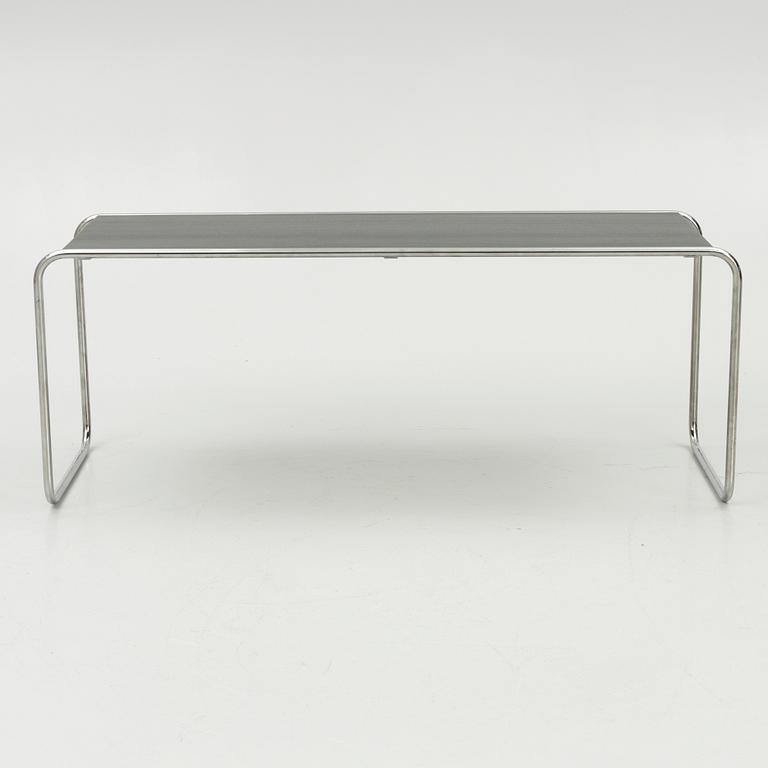 Coffee table and a pair of side tables, Thonet,.