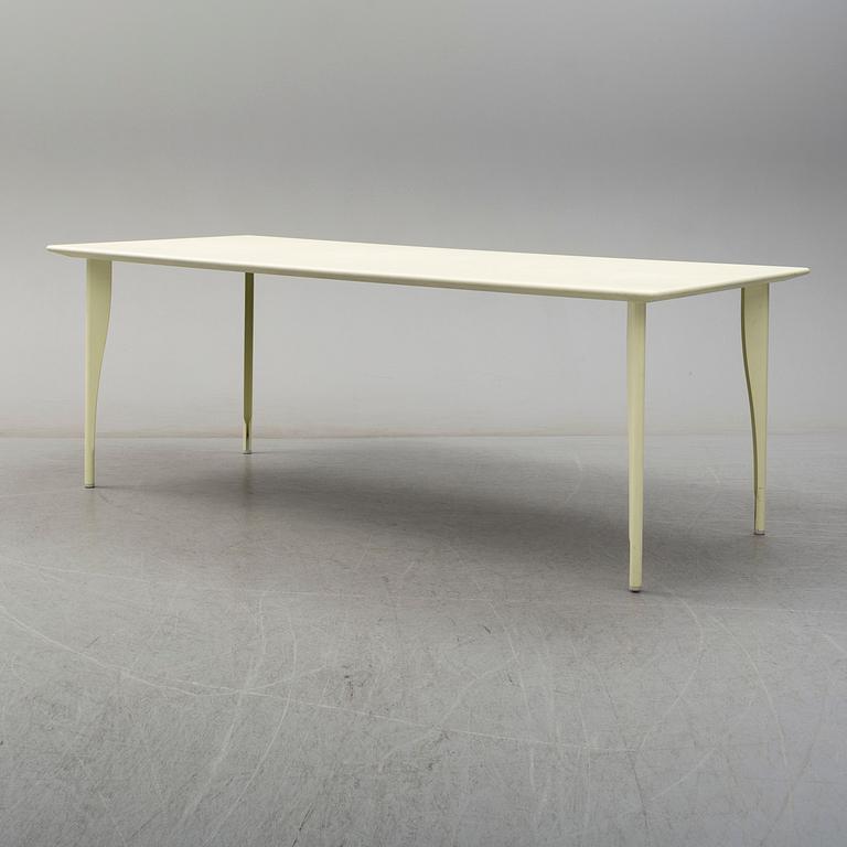 ROSS LOVEGROVE, matbord + stolar, 5 delar, "Driade Bluebelle", för Driade Aleph Italien, 1998.