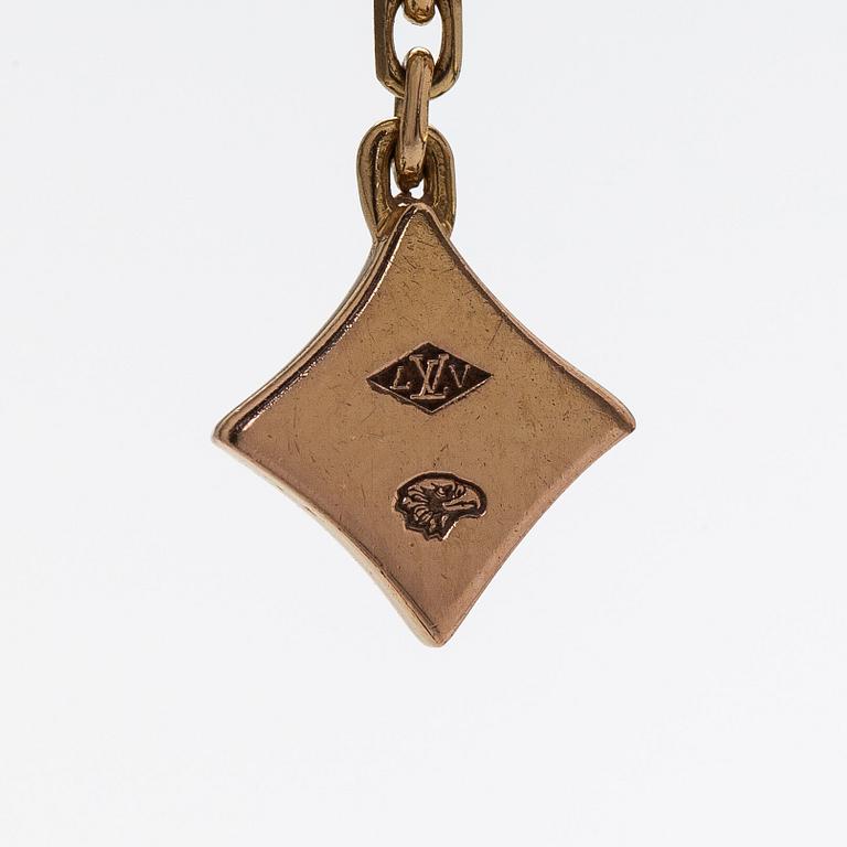 Louis Vuitton, kaulakoru, "Idylle Blossom Pendant", 18K ruusukultaa ja timantteja.