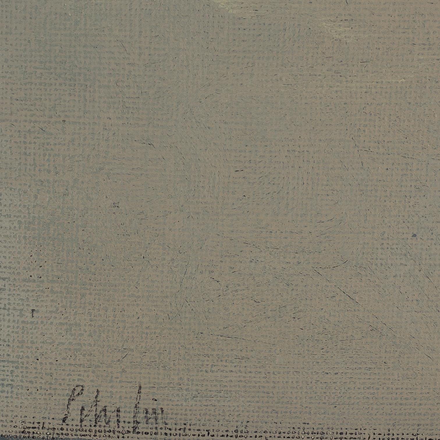 Peter Frie, oil on canvas.