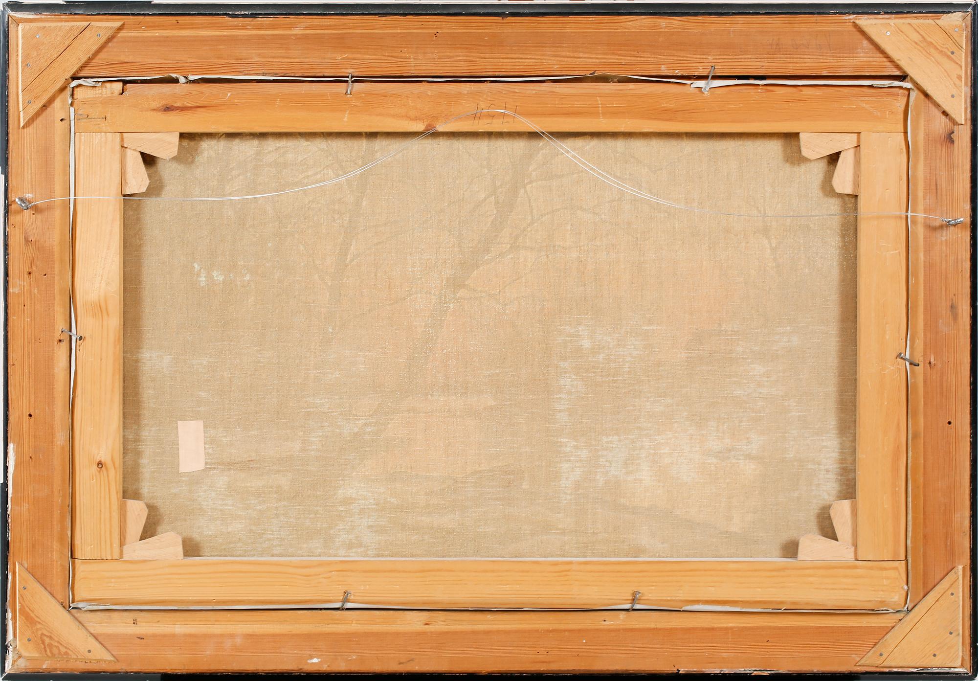 EDVARD ROSENBERG, olja på duk, signerad och daterad 1927.