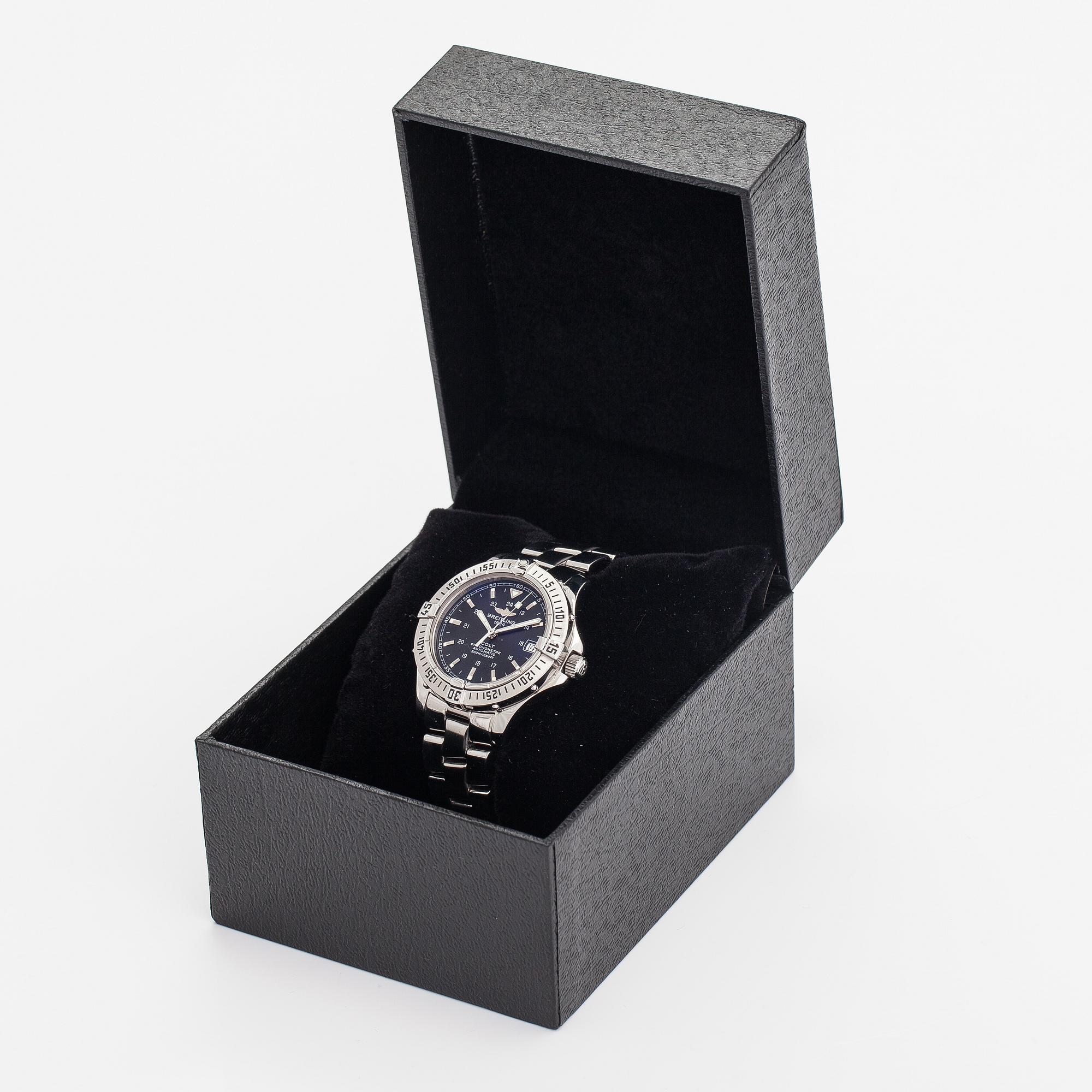 Breitling, Colt, armbandsur, 38 mm.