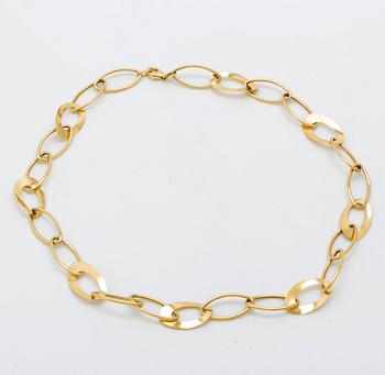 Collier, 18K guld, 15,9g, inköpt guldsmed Björn Nilsson Kristianstad.