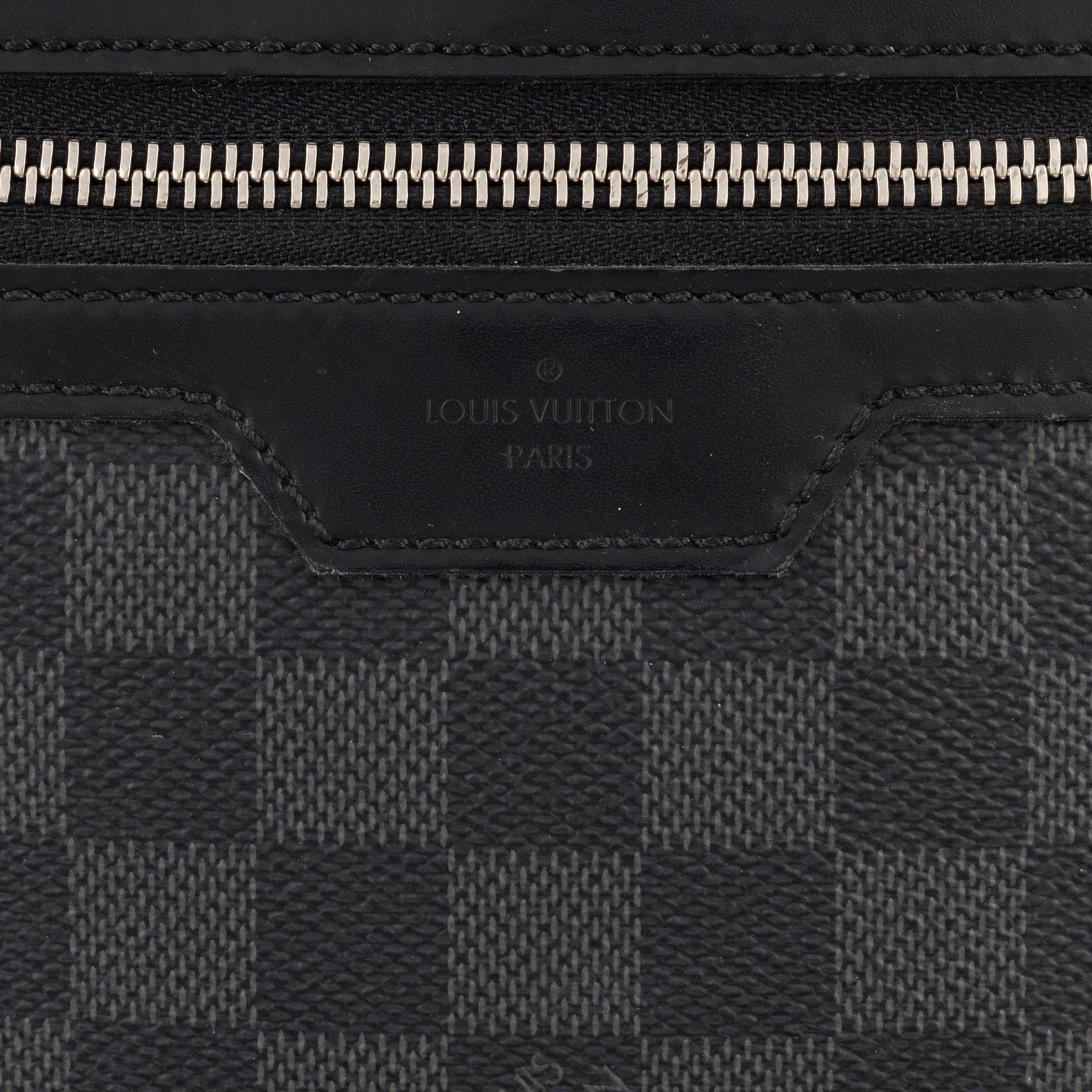Louis Vuitton, a Damier Graphite 'Michael' backpack, 2013.