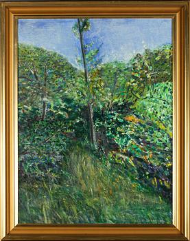 INGVAR OLSON, olje på duk, signerad.