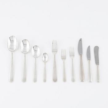 Bestickservis, 113 delar, GAB, Stockholm 1950-tal.