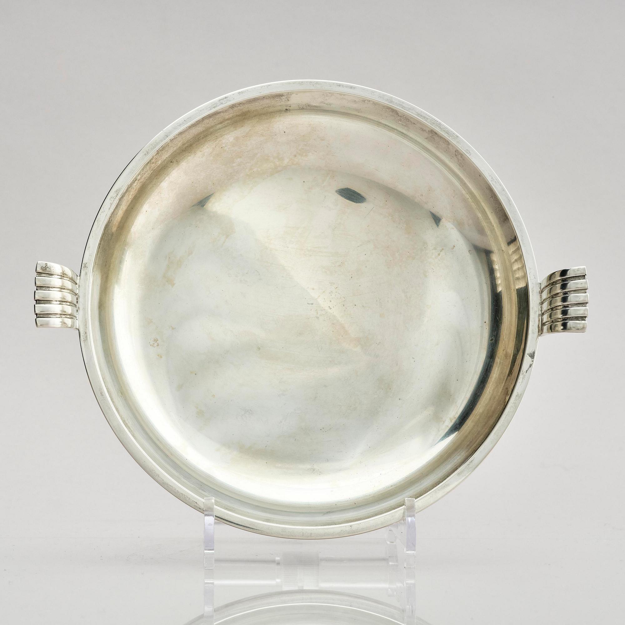 David Andersen, skål, silver, Norge 1900-talets mitt.