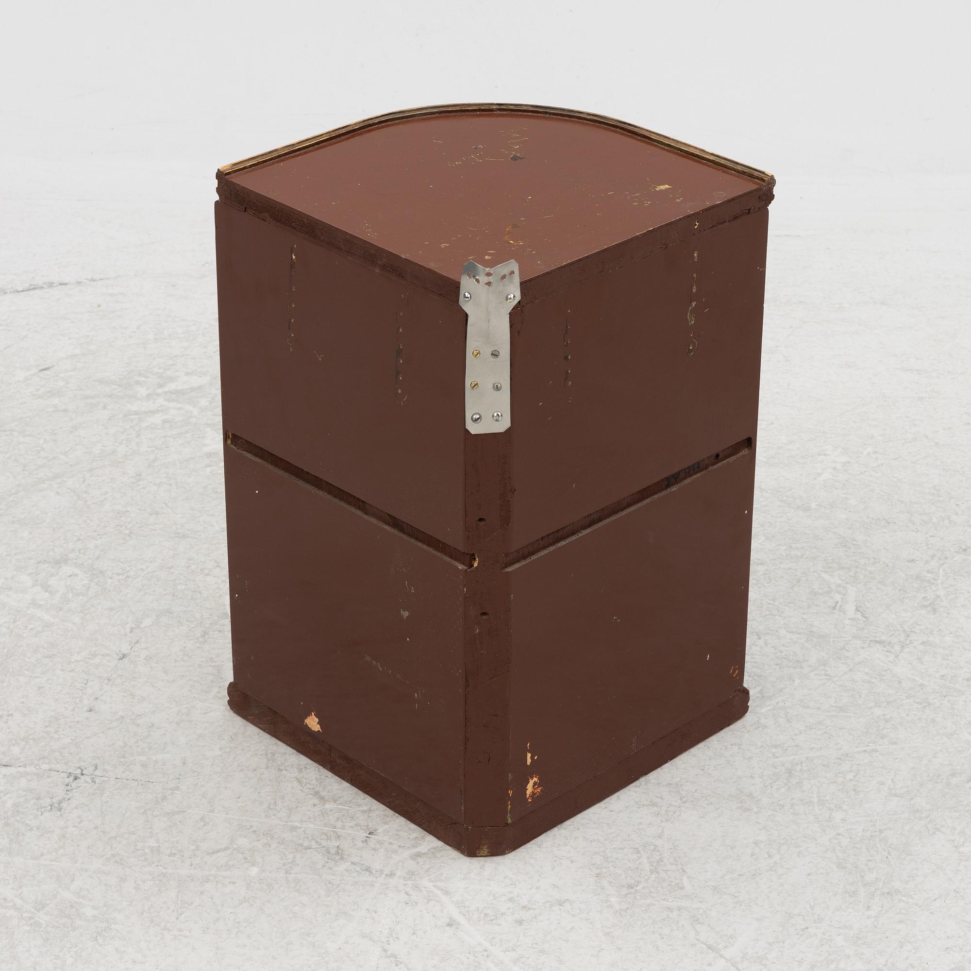 A 1930's bar cabinet.