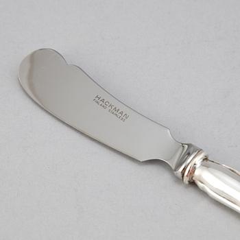 A Finnish silver cutlery, second half of the 20th century (63 pieces).