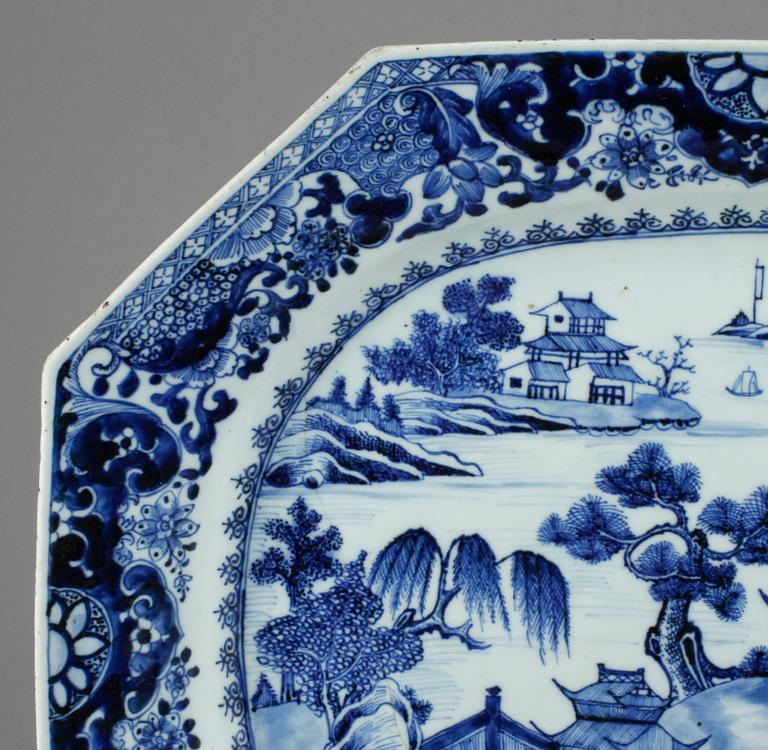 FAT, porslin, Kina, 1700-tal.