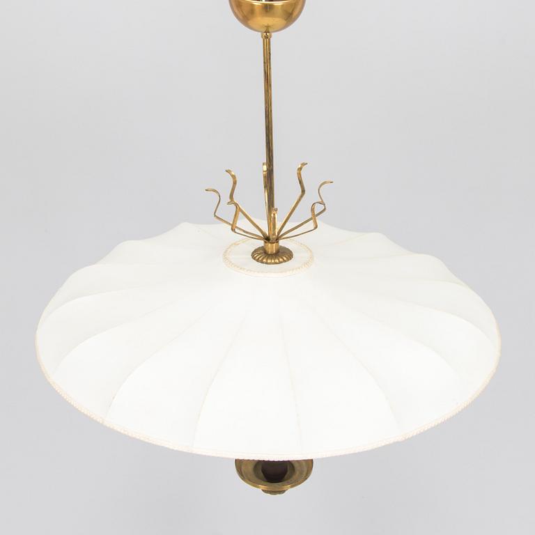 A mid-20th century model 'ER 62/3' ceiling light for Itsu, Finland.