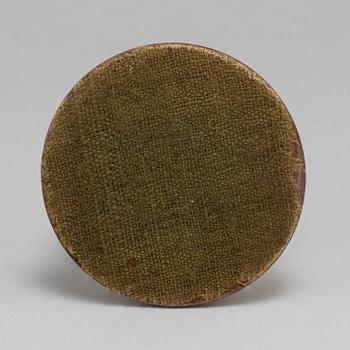 A Swedish 19th century silver coaster, mark of Isak Sandbeck, Stockholm 1818.