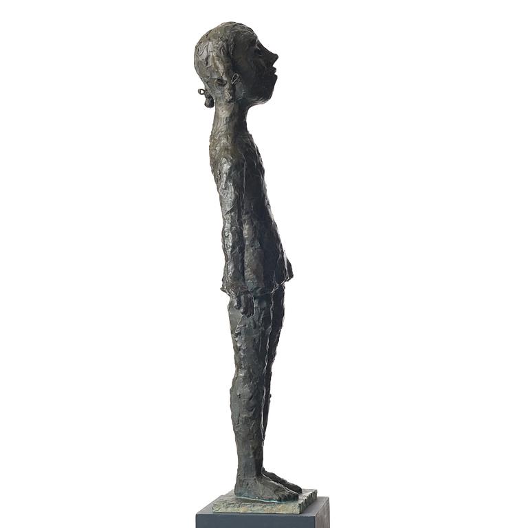 Lena Cronqvist, "Flickor med flätor".