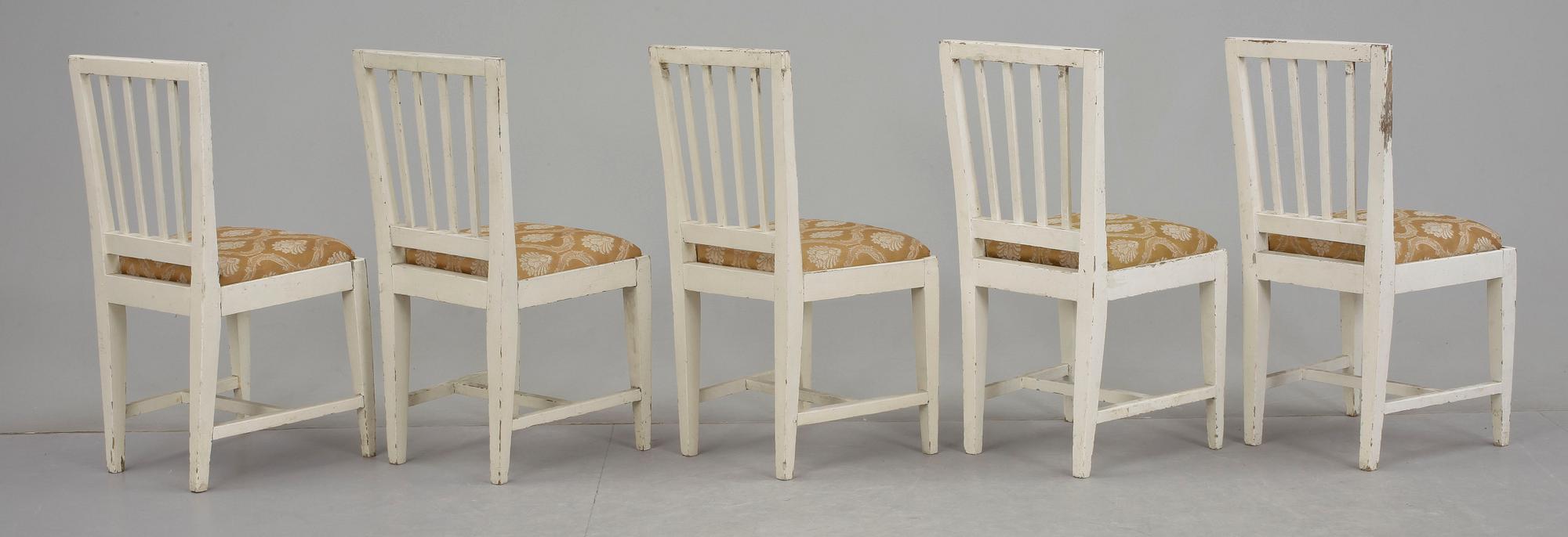 STOLAR, 6 st, allmoge, 1800-talets första hälft.