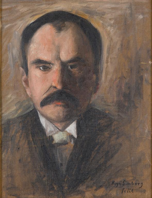 Hugo Simberg, Miehen muotokuva.