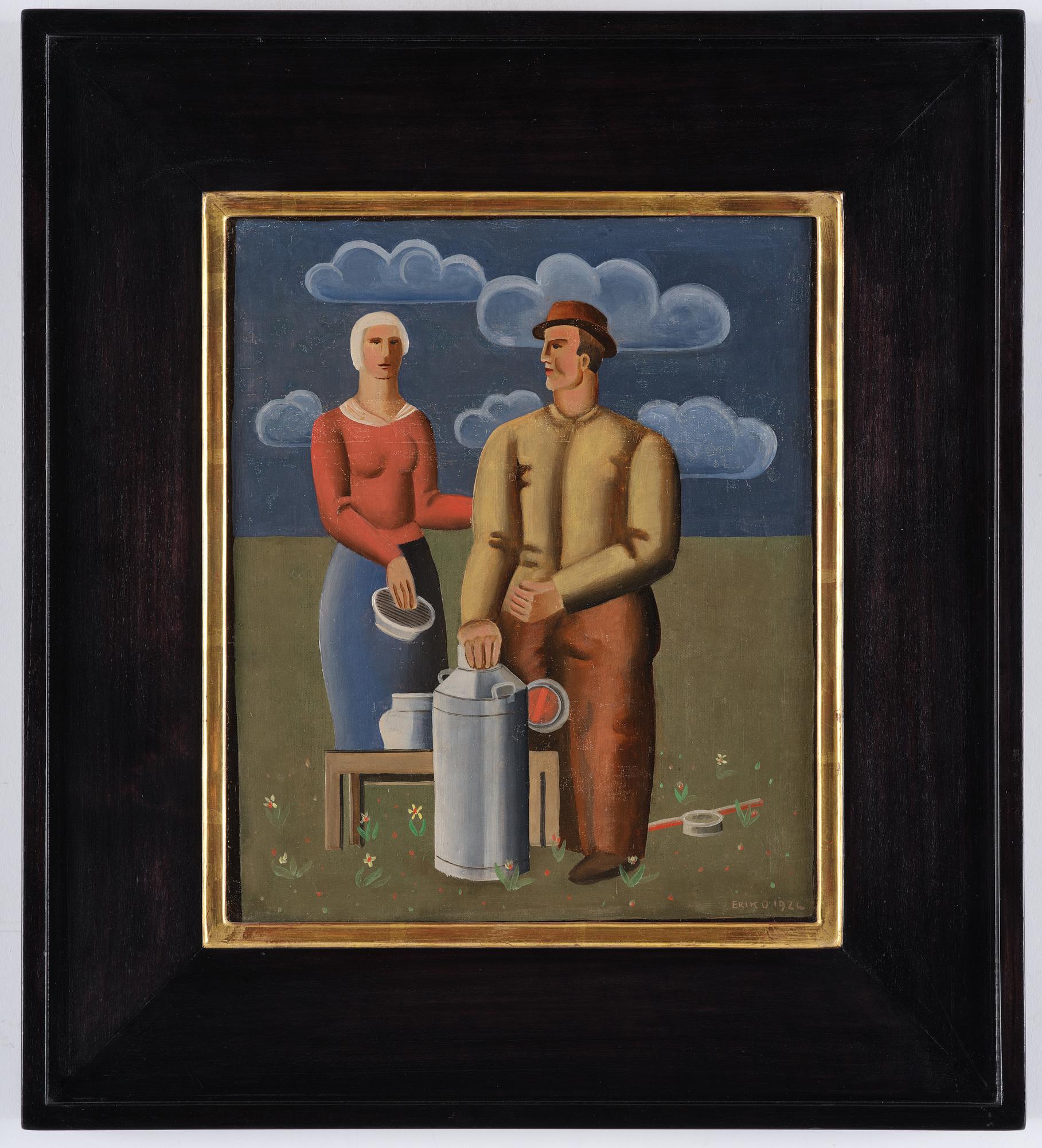 Erik Olson, "Franskt bondfolk".